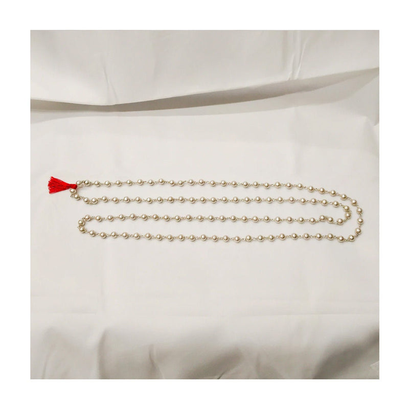 925 Pure Silver Beads Mala for Chanting - 108 silver beads mala, Prayer Usage Silver Beads Mala, Daily Usage Mala in India, UK, USA, All Country