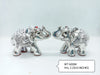 999 Fine Silver Hollow Elephant Idol / Silver Elephant Statue in India, UK, USA, All Country