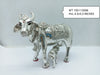 999 Fine Silver Hollow Kamdhenu Cow and Calf Statue in India, UK, USA, All Country