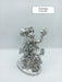 999 Fine Silver Hollow Lord Hanuman Small Statue, best for Puja or Gifting in India, UK, USA, All Country