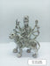999 Fine Pure Silver Hollow Durga Maa Idol Statue in India, UK, USA, All Country