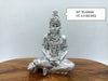 999 Fine Silver Hollow Lord Hanuman Small Statue, best for Puja in India, UK, USA, All Country
