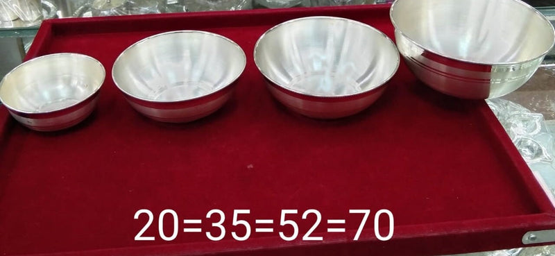 999 pure sterling silver handmade silver bowl, silver vessels in India, UK, USA, All Country