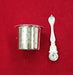 Pure Silver Panchpatra with Aachmani for Pooja Purpose Usage and Daily Home Usage in India, UK, USA, All Country