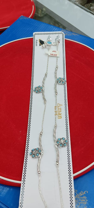 Pure 925 Silver Payal Anklet Pair in India, UK, USA, All Country