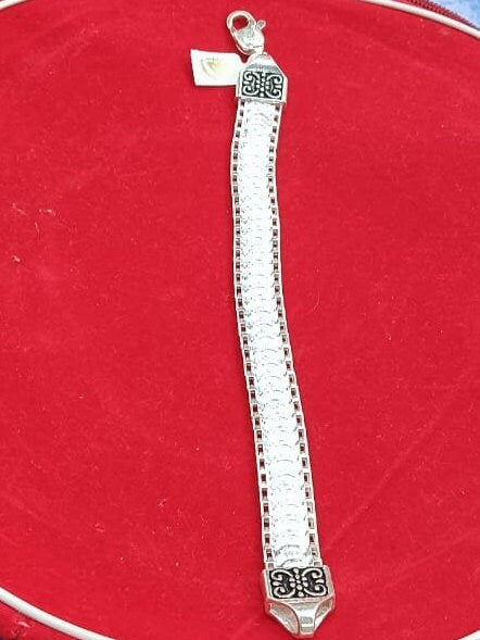 925 Sterling Silver Oxidised Bracelet for Men in India, UK, USA, All Country