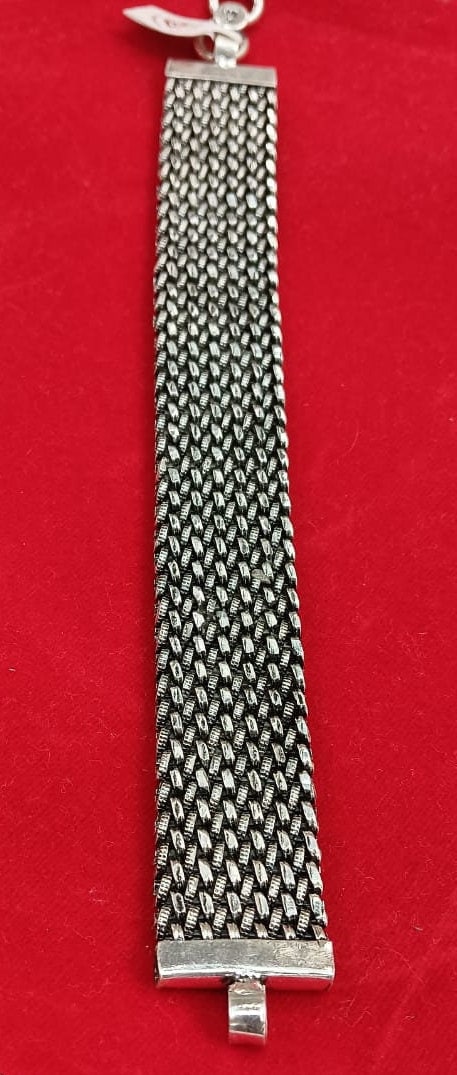 925 Sterling Silver Heavy Bracelet for Men in India, UK, USA, All Country