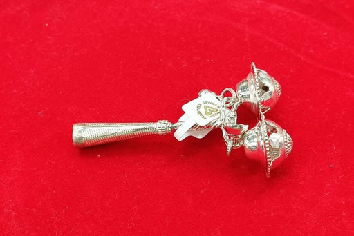 Pure Silver Baby Rattle Infant toys/Newborn Baby Gift - 16 Gram in India, UK, USA, All Country