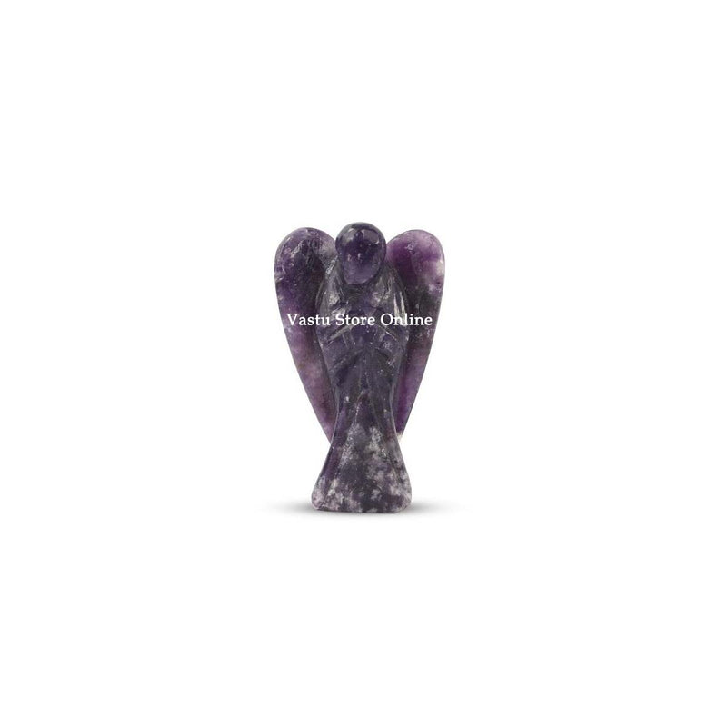 Lepidolite Crystal Angel in India, UK, USA, All Country