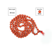 Red Jasper Round Beads Mala in India, UK, USA, All Country