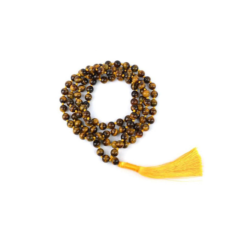 Tiger Eye Beads Mala in India, UK, USA, All Country