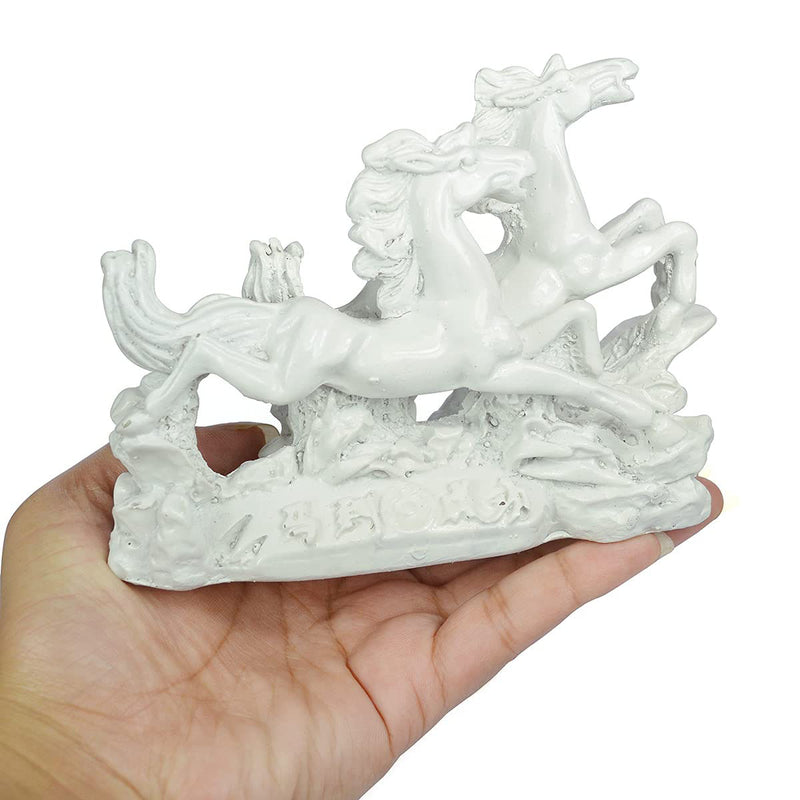 2 White Porcelain Running Horses in India, UK, USA, All Country